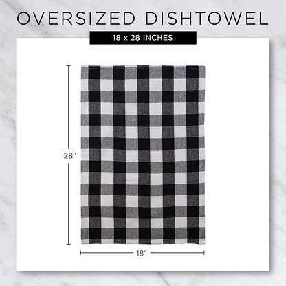 DII Valentine Kitchen Dish Towels Set of 2 Decorative Tea Towels 18x28 Hearts Collage