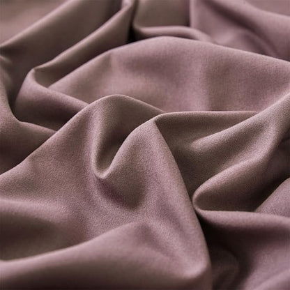 CLOTHKNOW Pale Mauve California King Comforter Set 3Pcs Dusty Purple Bedding Comforter Sets Soft Dark Purple Comforter with 2 x Pillow Cases