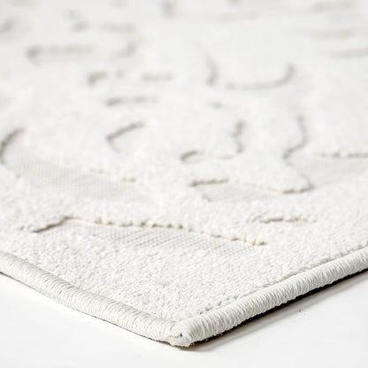 My Texas House Lady Bird Area Rug 5.2x7.6 Indoor Outdoor, Natural