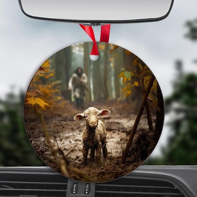 2025 Christmas Ornaments for Xmas Tree Decorations Christian Gifts for Catholic Women Decorations Indoor Hanging Ornament Religious Gift for Christians Baptism Gifts for Boys & Girl, B-138