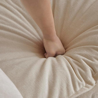 SoarFlash Chenille Sectional Middle Position Sofa,Light Coffee