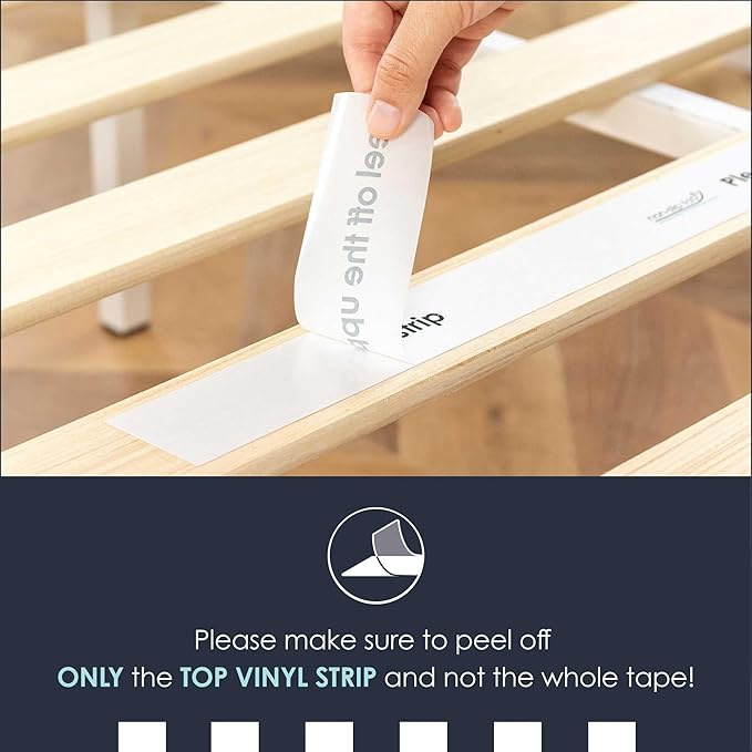 Mellow Naturalista Grand 12 Inch Solid Wood Platform Bed with Wooden Slats, Easy Assembly, Full, White