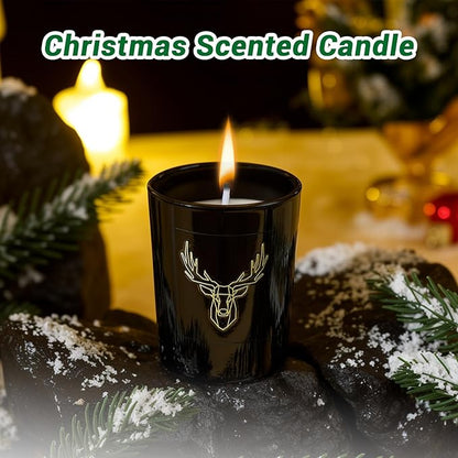 Christmas Gifts 2025,Christmas Gifts Basket for Women Men Merry Christmas Xmas Gift Basket Ideas Unique Xmas Present with ScentedCandle Glove Socks TumblerGift Set for Best Friends Coworker Teacher