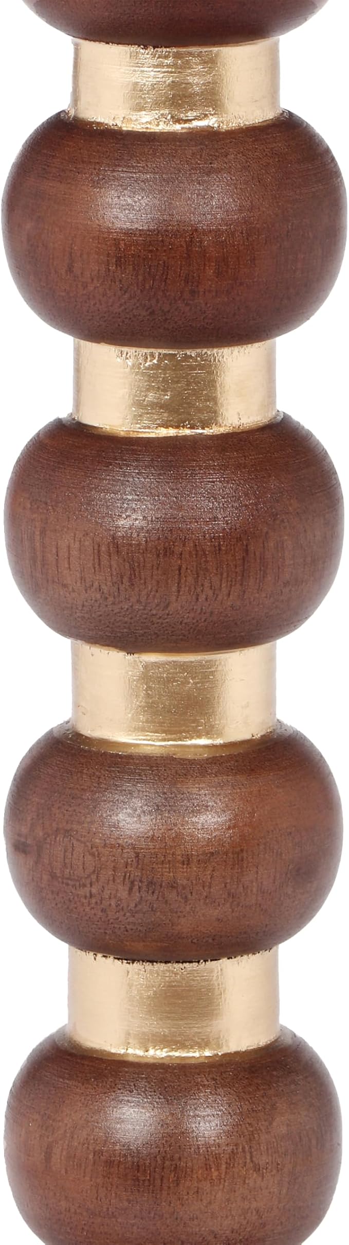 Christopher Knight Home Tatian Wood End Table, Indoor Round Side Table, Small Drink Table, Modern Accent End Table Coffee Table with Solid Wood Leg for Living Room Bedroom or Small Spaces, Honey+Gold
