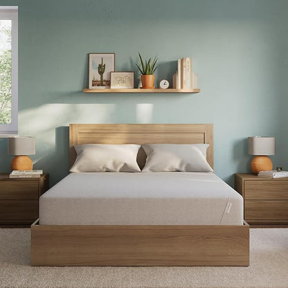 Kin By Tuft & Needle Medium Firm 10" King Adaptive Foam Mattress in a Box, Cooling Pressure Relief, Balanced Support, 100 Night Trial, Fiberglass-Free, CertiPUR-US, 10-Year Limited Warranty