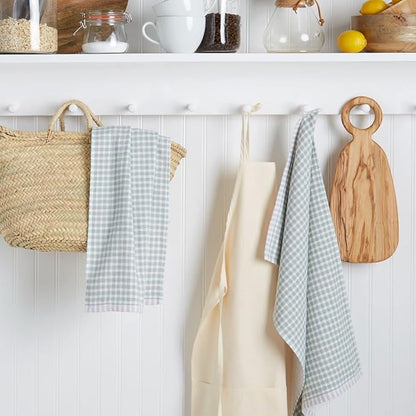 Martha Stewart Kitchen Towels Set of 2 Check 16x28 Dish Towels