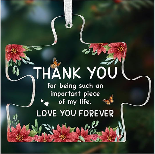 First Christmas Retired Ornament 2025, Retirement Gift for Woman, Men, Happy Retirement Gifts for Nurses, Teacher, Police, Doctor, Coach, Boss, Coworker, Mom, Dad, Friend (Thank You)