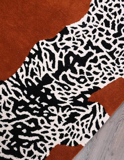 Hand Tufted Modern & Unique Animal Rugs 100% Wool, Soft and Durable Rugs for Your Living Room, Bedroom,Hall Or Any Room (Multi Colour O1, 12 X 15 Feet)
