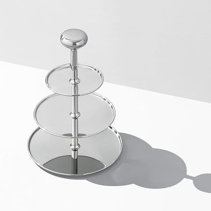 Georg Jensen Alfredo 3-Tier Shelf Food Server, Stainless Steel