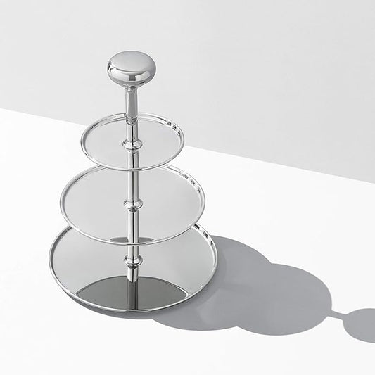 Georg Jensen Alfredo 3-Tier Shelf Food Server, Stainless Steel