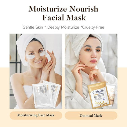 Spa Gifts for Women 13Pcs Mothers Day Gifts Happy Birthday Gift Baskets, Christmas Relaxing Home SPA Kit Bath Set Self Care Package Thank You Box for Mom Her Sister Teacher Friends Friendship