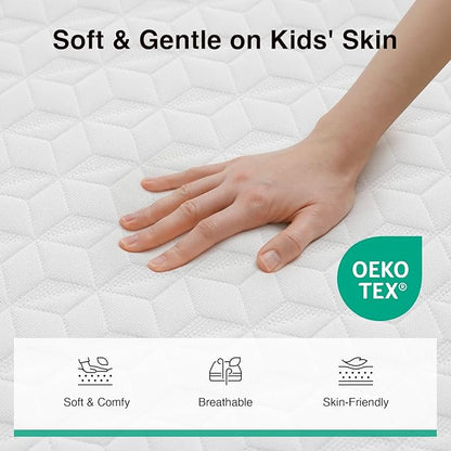 Novilla Queen Mattress, 6 Inch Queen Memory Foam Mattress for Pressure Relief & Comfort Sleep, Removable Washable Cover,CertiPUR-US Certified Mattresses in a Box，Medium Firm