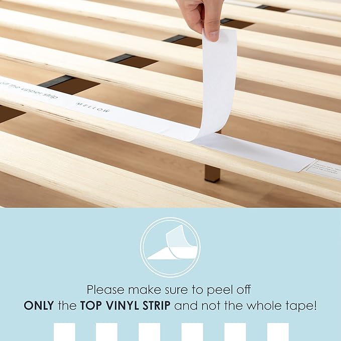 Mellow Marley 14 Inch Solid Wood Platform Bed with Paneled Headboard, Espresso, Queen