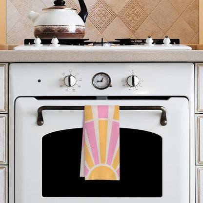 Boho Hand Towels for Kitchen Bathroom Farmhouse Boho Tea Dish Towels Tabletop Decor
