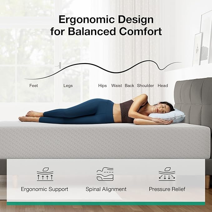 Novilla King Mattress, 12 Inch King Memory Foam Mattress for Pressure Relief & Comfort Sleep, Removable Washable Cover,CertiPUR-US Certified Plush