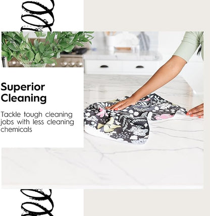 GEOMETRY Kitchen Dish Cloths Quick Dry Premium Dish Rags with Geoweave 3 Pack Set This and That
