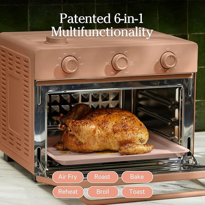 Our Place Large Wonder Oven | 6-In-1 Toxin-Free Air Fryer & Toaster with Steam Infusion | Family-Sized 32QT, 1700W Countertop Design | Includes Bake Tray, Fryer Basket, Large Racks | Spice