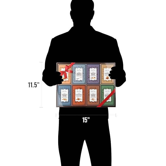 Coffee Gifts Set For Coffee Lovers - Ground Coffee Sampler Gift Set For Women & Men - Women Gift