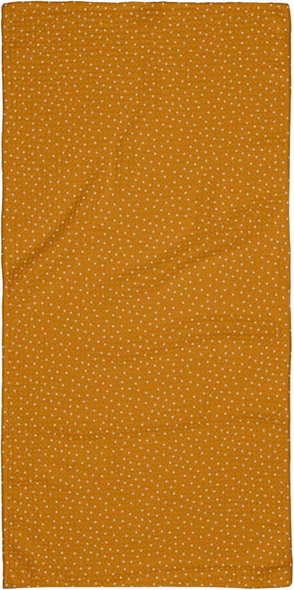 GEOMETRY Bar Towel Quick Dry Microfiber Fall Dish Towels Premium Spotty Pumpkin 12x24
