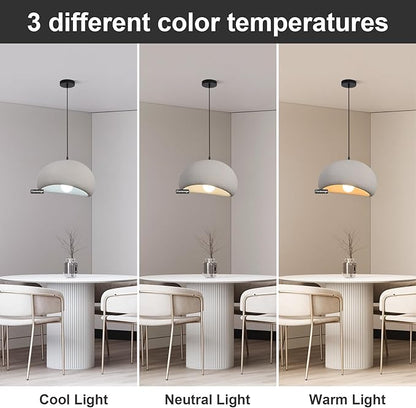 15.7in Wabi Sabi Pendant Lights Kitchen Island Lighting Fixture Ceiling Mount Grey Modern Japanese Lamp Japandi Chandelier for Dining Living Room Hallway Bedroom Restaurant Hanging Lamp