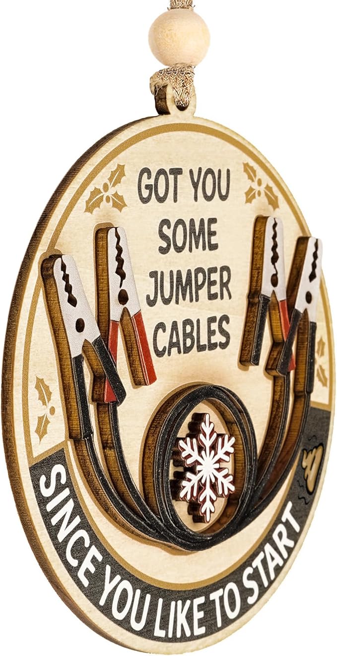 Funny Christmas Ornaments – White Elephant Gifts - Friendship Ornament - Gag Gift Holiday Ornament for Friends - Family - Coworkers – Hilarious Novelty Xmas Tree Decoration 2025