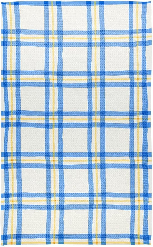 Modern Style Premium Kitchen Tea Towel Super Absorbent Fast Drying Microfiber Picnic Plaid