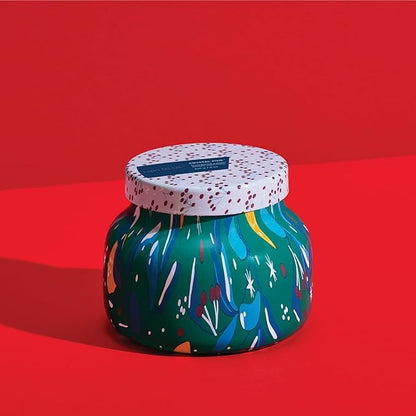 Capri Blue Volcano Candle - Pattern Play Holiday Candle - Petite Glass Jar Candle - Scented Candles with Notes of Tropical Fruits & Sugared Citrus - Decorative Gift (8 oz)