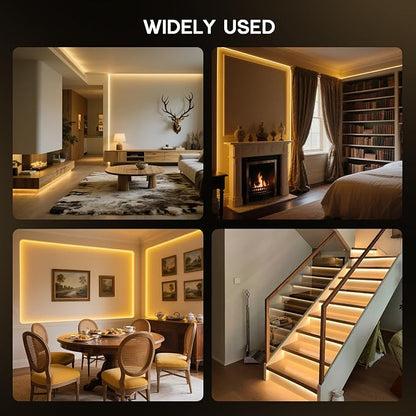 LED Neon Lights Daylight White 6000K,32.8ft 110-120V LED Strip Lights,Flexible Outdoor Waterproof Neon Rope Lights for Bedroom,Cabinet,Kitchen,Living Room,Mirror,Halloween Decor