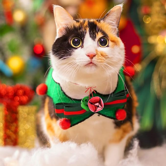 Augshy Jingle Bells for Crafts,120 Pcs 1 Inch Christmas Jingle Bells,Bulk Sound Craft Bells for Christmas Home Festival Decorations DIY Project