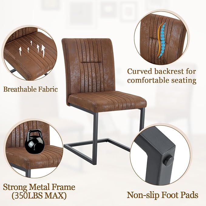 79" Dining Table Set for 8,Large Rectangular Dining Table Set for 8 with Cushioned Chairs,Modern Mid-Century Wood Dining Room Table Set for 8,Ideal for Dining & Gatherings (Walnut)