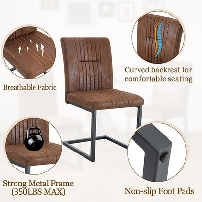 79" Dining Table Set for 8,Large Rectangular Dining Table Set for 8 with Cushioned Chairs,Modern Mid-Century Wood Dining Room Table Set for 8,Ideal for Dining & Gatherings (Walnut)