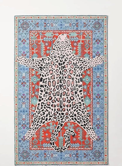 Hand Tufted Modern & Unique Animal Rugs 100% Wool, Soft and Durable Rugs for Your Living Room, Bedroom,Hall Or Any Room (Multi Colour Z1, 10 X 13 Feet)