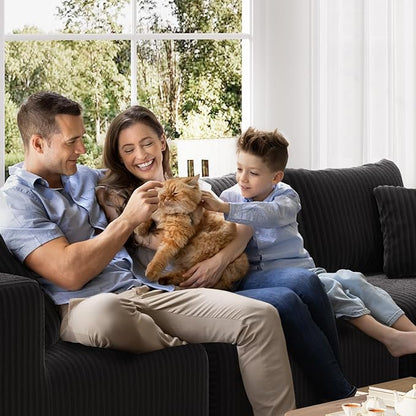 Novilla Modular Sectional Sofa, Modern Cloud Sectional Couch with Smarts Coil™ Support, Upholstered Boneless Couch for Living Room Apartments Bedroom, No Assembly Required (Right-arm Seat)