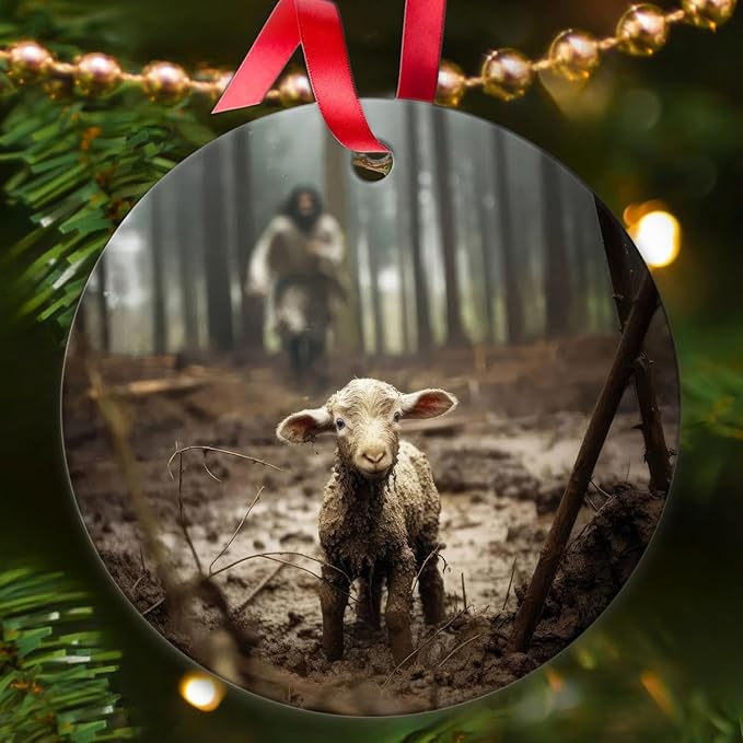 Christian Christmas Ornaments for Catholic Women, for Christians, Religious Christmas Tree Decorations, Baptism Gifts, Birthday Gifts, 2025 Christmas Ornament Collection B-137