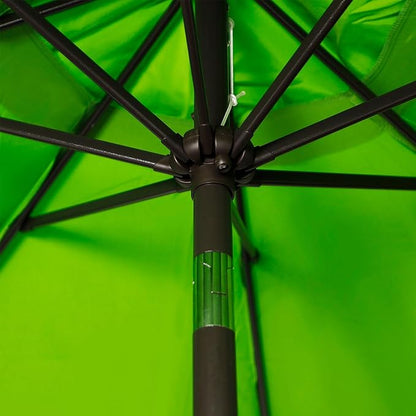 Blissun 9' Outdoor Patio Umbrella, Outdoor Table Umbrella, Yard Umbrella, Market Umbrella with 8 Sturdy Ribs, Push Button Tilt and Crank