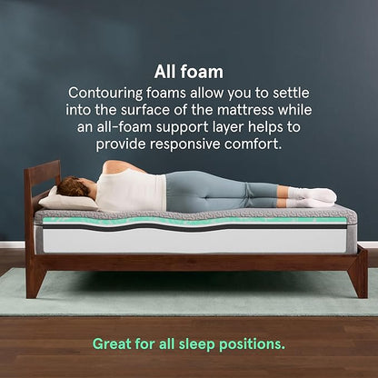 Tuft & Needle - Mint Medium Plush Gel Foam King Mattress - Enhanced Cooling, Responsive Comfort, Pressure Relief and Support, CertiPUR-US, 100-Night Trial, and 10 Year Limited Warranty
