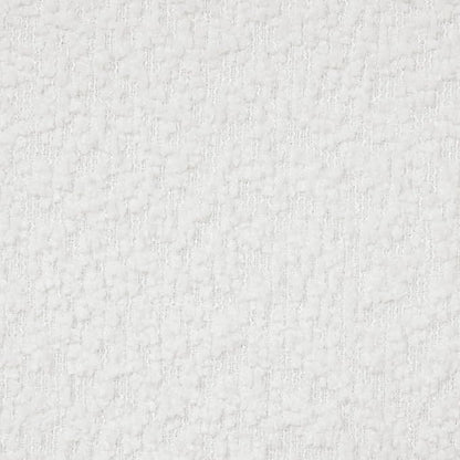 King Size Bed Frame, Upholstered Cloud Boucle Platform Beds Frames with Headboard, Anti-Collision Soft Rounded Corners Footboard, No Box Spring Required, Easy Assembly (23.8" White, King)