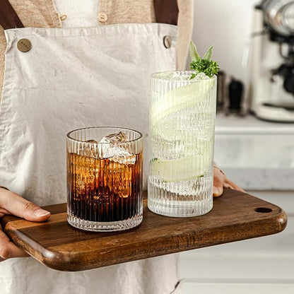 Set of 8 Drinking Glasses