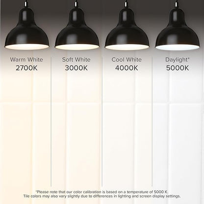 SMART TILES Peel and Stick Backsplash - 5 Sheets of 11.43" x 9" - 3D Adhesive Peel and Stick Tile Backsplash for Kitchen, Bathroom, Wall Tile