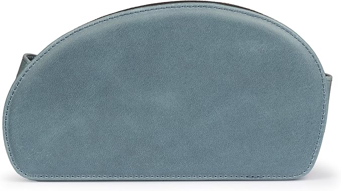 Londo Remote Control Holder with 5 Pockets - Store DVD, Blu-Ray, TV, Roku or Apple TV Remotes - Italian Genuine Leather with Suede Lining - Slim, Compact Living or Bedroom Storage