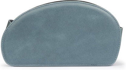 Londo Remote Control Holder with 5 Pockets - Store DVD, Blu-Ray, TV, Roku or Apple TV Remotes - Italian Genuine Leather with Suede Lining - Slim, Compact Living or Bedroom Storage