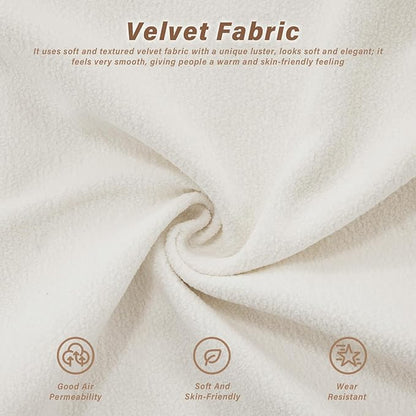 SoarFlash Sectional Sofas Couches for Living Room, L Shaped Couch Sofa Set, Small Couches for Small Spaces, Apartment with Movable Ottoman, White