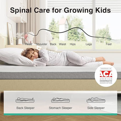 Novilla Mattress Twin, 8-Inch Gel Memory Foam Mattress for Pressure Relief, Enhanced Support & Plush Comfort, Twin Bed in a Box, Bliss