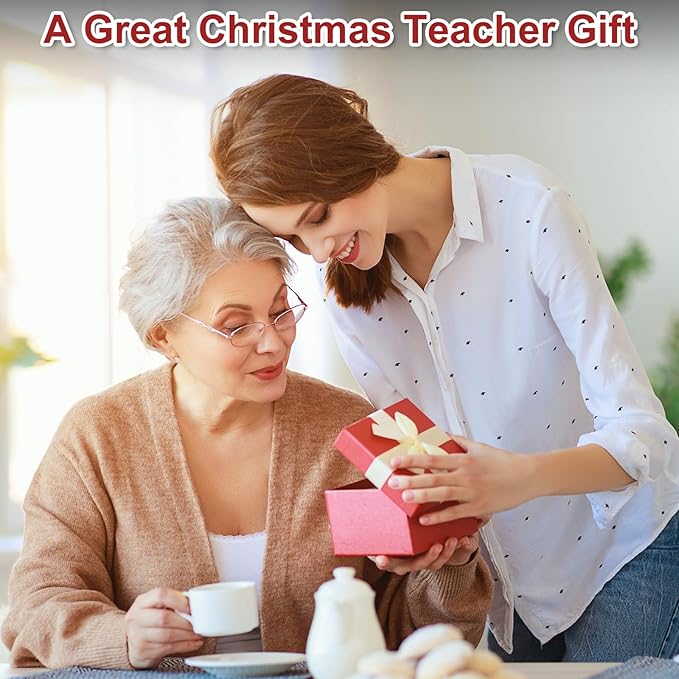 COCHIE Retirement Gift for Teacher Woman Men from Student, Thank You Teacher Appreciation Gift, Personalized Metal Picture Frame Retirement Ornament Keepsake, Christmas Teachers Gifts Ideas