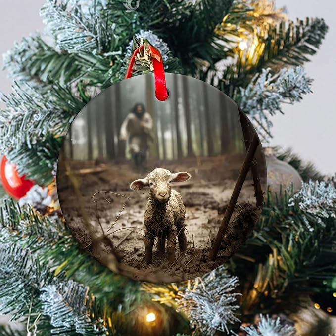 Christian Christmas Ornaments for Catholic Women, for Christians, Religious Christmas Tree Decorations, Baptism Gifts, Birthday Gifts, 2025 Christmas Ornament Collection B-137