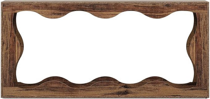 Tribesigns 63 Inches Farmhouse Console Table with Storage, Couch Table Behind Sofa, Long Entryway Sofa Station, Narrow Console Stand, Hallway Stand for Entryway Living Room, Brown