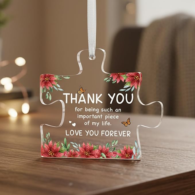 First Christmas Retired Ornament 2025, Retirement Gift for Woman, Men, Happy Retirement Gifts for Nurses, Teacher, Police, Doctor, Coach, Boss, Coworker, Mom, Dad, Friend (Thank You)