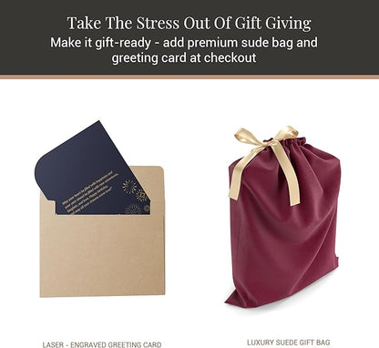 Shanik Upgraded Acacia Cheese Board Set, Square Shaped Charcuterie Set, Cheese Platter, Handcrafted Design and Stainless SteelCutlery Set - Gift for Any Occasion with Engraving