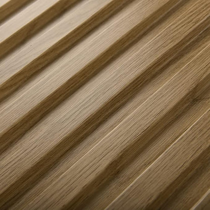 Art3d Slat Wall Panel, 3D Fluted Textured Panel 12-Tile 19.7 x 19.7in. - Walnut