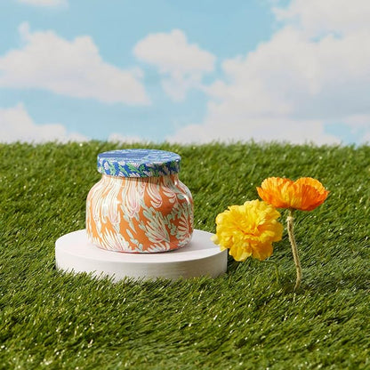 Capri Blue Scented Candles - Pattern Play Glass Jar Candles - Long Lasting Soy Wax Blend - Luxury Home Decor - Notes of Vanilla, Bergamot, & Sandalwood - Gifts for Women (Havana Vanilla, 8 oz)